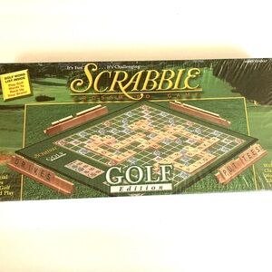 Vintage Scrabble Golf Edition Board Game Sealed (2000) USAopoly